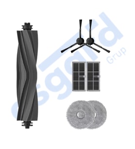 DREAME X30PRO-L10S PRO ULTRA-X30 ULTRA UYUMLU 1 Ana Fırça 2 Yan Fırça 2 Filtre 2 Mop