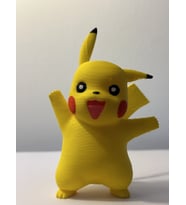 Pikachu 3d Figür Sevimli Sarı Oyuncak Pikaçu Hediyelik Dekoratif Pokemon