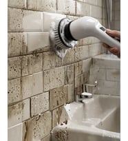 Mey İthalat® 9 in 1 Temizlik Fırçası Kablosuz Kullanım ve Çok Amaçlı Temizlik