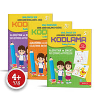 Okul Öncesi Adım Adım Kodlamaya Giriş - Dikkat Atölyesi Yayınları