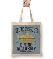Life Aquatic Steve Zissous Submarine Driving Academy Bez Çanta Uzun Saplı