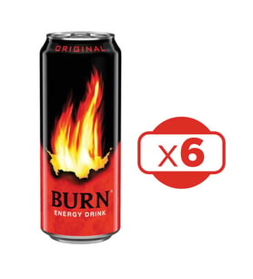 Burn Enerji İçeceği 500 ml 6 lı