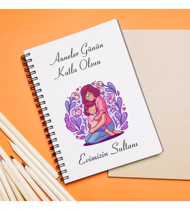 Anneler Günü Tasarımlı Defter