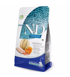 N&D Ocean Morina Balıklı Balkabaklı Karidesli Yavru Kedi Maması 5 Kg