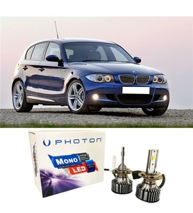Bmw E87 Led Xenon Uzun Far Ampulü H7 Mono Yeni Seri Beyaz