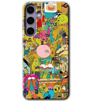 Galaxy S24 Kılıf HD Desen Baskılı Kılıf - Süper Çizgi Kahramanlar 2