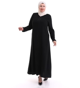 Siyah Taşlı Ferace 2020-21