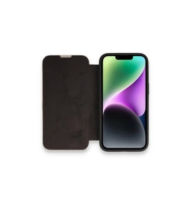 İphone 13 Kılıf Dolpin Kapaklı - Siyah