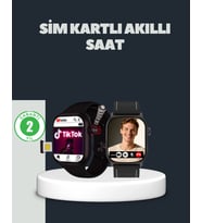 Pilelistore  SIM Kartlı GPS Destekli Akıllı Saat Sesli Görüşmeli