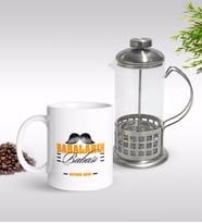 BK Gift Kişiye Özel Babaların Babası Tasarımlı Kupa & French Press Seti-2 (Model 1)
