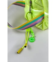 Simli Neon Turuncu Çanta - Makyaj ve Seyahat Çantası, Airwrap ve Airstrait Uyumlu