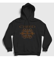 Presmono Unisex Siyah Band Müzik Creed Kapüşonlu Sweatshirt 526517tt