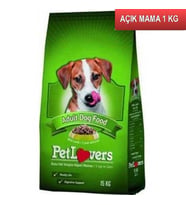 Pet Lovers Kuzulu Yetişkin Köpek Maması 1 Kg AÇIK