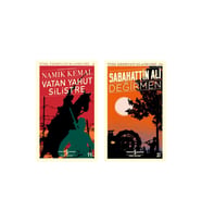 Değirmen + Vatan Yahut Silistre (günümüz Türkçesiyle)- 2 Kitap Set - Iş Bankası Özel Set Değirmen Ki