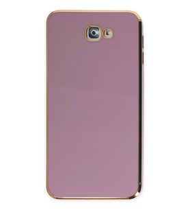 Pilelistore   Samsung Galaxy J7 Prime Kılıf Volet Silikon - Mor