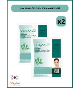 Çay Ağacı Özlü Kolajen Maske Seti 2 Adet