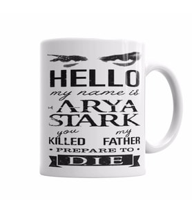MY NAME IS ARYA STARK    Kupa Bardak Porselen