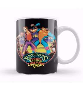 Battletoads Double Dragon Kupa Bardak Porselen