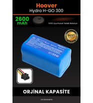 Hoover H-GO 300 Hydro 2600mAh Robot Süpürge Bataryası - Koruma Katmanlı Batarya Teknolojisi
