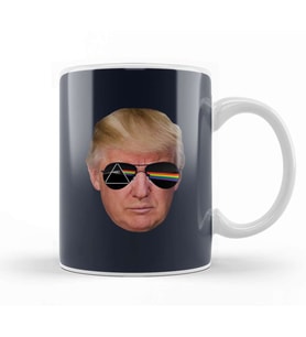 Dark Side Of The President Donald Trump Kupa Bardak Porselen