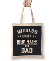 Fathers Day World's Best Singer And Dad Tasse Bez Çanta Uzun Saplı