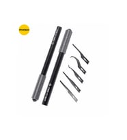 2+5 Cep Telefonu Anakart Tamir Bıçağı Seti Çift Saplı 5 Uçlu CPU IC Entegre Sökücü Kazıyıcı 11.5cm