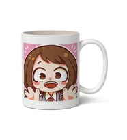 My Hero Academia Ochako Avatar Anime Temalı Beyaz Kupa Bardak Sevgiliye Arkadaşa Hediye