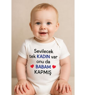 Yazılı Zıbın Sevilecek Tek Kadın Yazılı Bebek Zıbını