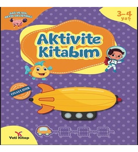 3-4 Yaş Aktivite Kitabı