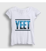 Presmono Kadın Beyaz Yeet Ufc Mma Güreş Jey Uso T-Shirt 505297tt (Beyaz)