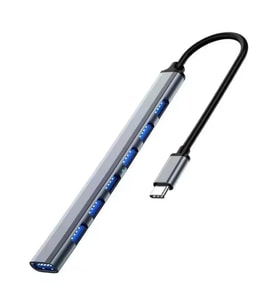 ZR289 Ads 303/C Type-C 7 Port Metal Usb Hub