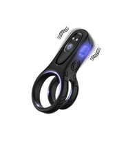 PRIME TOYS Rinse Şarjlı Güçlü Titreşimli Su Geçirmez Klitoris Uyarıcı Testis ve Penis Yüzüğü