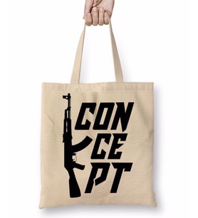 Concept AK 47 Bez Çanta Uzun Saplı
