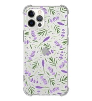 PrintiFy Apple iPhone 12 Pro Max Uyumlu Water Color 3 Baskılı Şeffaf Köşe Korumalı Antişok Kılıf