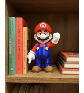 Süper Mario Masa Üstü Dekor Biblo Oyun Severlere Özel Figür