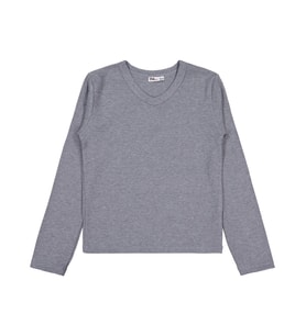 Civil Girls V Yaka 10-13 Yaş Sweatshirt - Gri