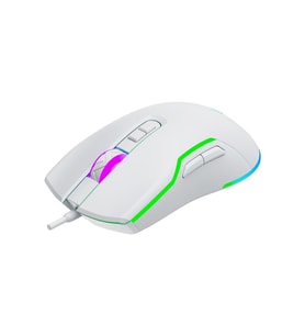 GAMEBOOSTER M18 Inferno 2.4ghz Kablosuz RGB Aydınlatmalı Beyaz Profesyonel Gaming Mouse