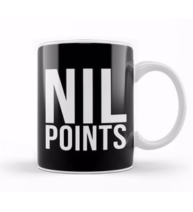 Nil Points Eurovision Kupa Bardak Porselen