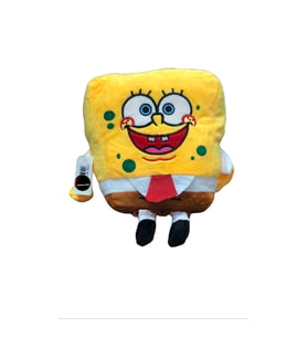 Sünger Bob Peluş Büyük Boy 35 Cm Organic Kumaş