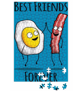 Bacon And Eggs Puzzle 240 Parça Yapboz