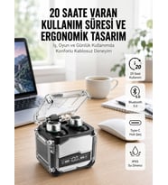 Bluetooth Kulaklık Dokunmatik Kontrol Tws kablosuz kulaklık Hi-fi Stereo