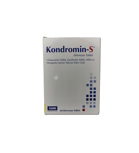 Kondromin-S Msm Ve Mineraller İçeren Takviye Edici Gıda 60 Efervesan Tablet