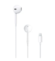Ergonomik Lightning Kablolu Kulaklık Dayanıklı Kablo (Beyaz)