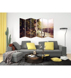 BİSİKLET KIZ MDF TABLO-1295 MODEL-B