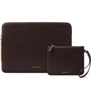 33/33.8/14 inç MacBook Pro ve MacBook Air, Mac Seyahat Kılıfı, İnce PU Deri Dizüstü Bilgisayar Kılıfı M5/M4/M3/M2/M1 2025-2021 ile Uyumlu Aksesuar Kılıflı İnce Koruyucu Dizüstü Bilgisayar