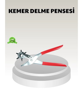 6 Başlıklı Kemer Delme Pense Paslanmaz Çelik Çok Amaçlı