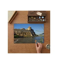 Akkerman Kalesi - Manzara Tasarımı 240 parça Ahşap Puzzle Ahşap Kutuda MP01430