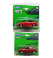 Honda S2000 Golf 8 Gti 1/64 Ölçek Diecast Metal Model Araba 2Li Set