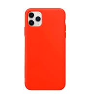 Buff iPhone 11 Pro Max ile Uyumlu Rubber Fit Kılıf Neon Orange (Turuncu)