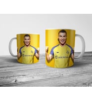 Pixxa Cristiano Ronaldo - Al Nassr FC Kupa Bardak Model 1